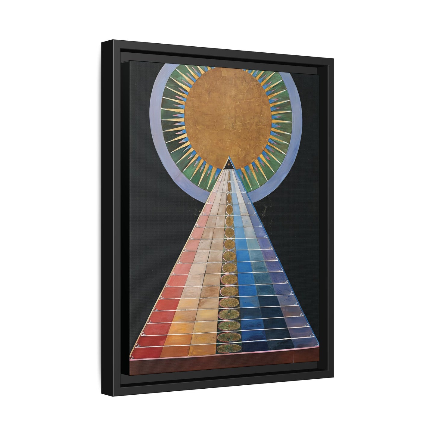 Altarpiece No. 1 Group X (1915) by Hilma af Klint   / Toile encadrée sur caisse américaine