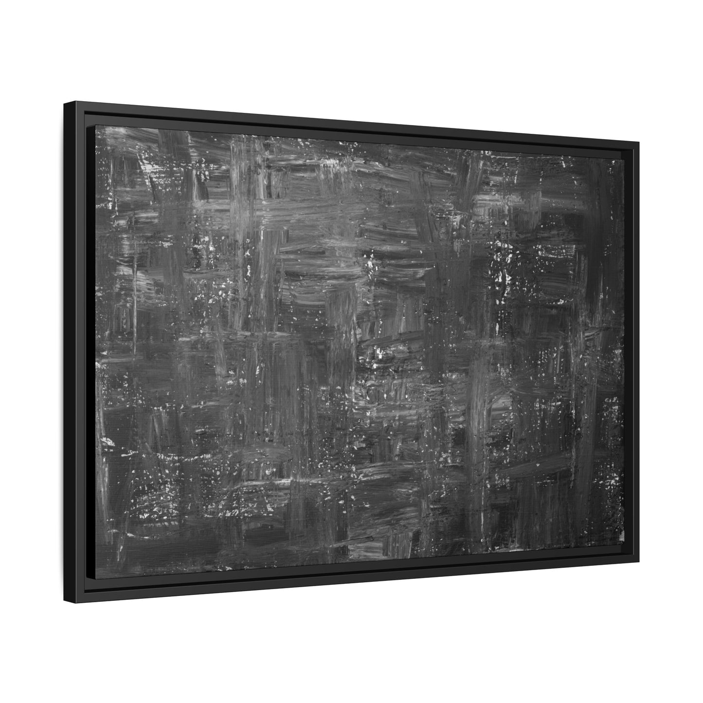 Tableau Intemporel Ardoise Soft "Série Sign Collections" / Toile encadrée sur caisse américaine