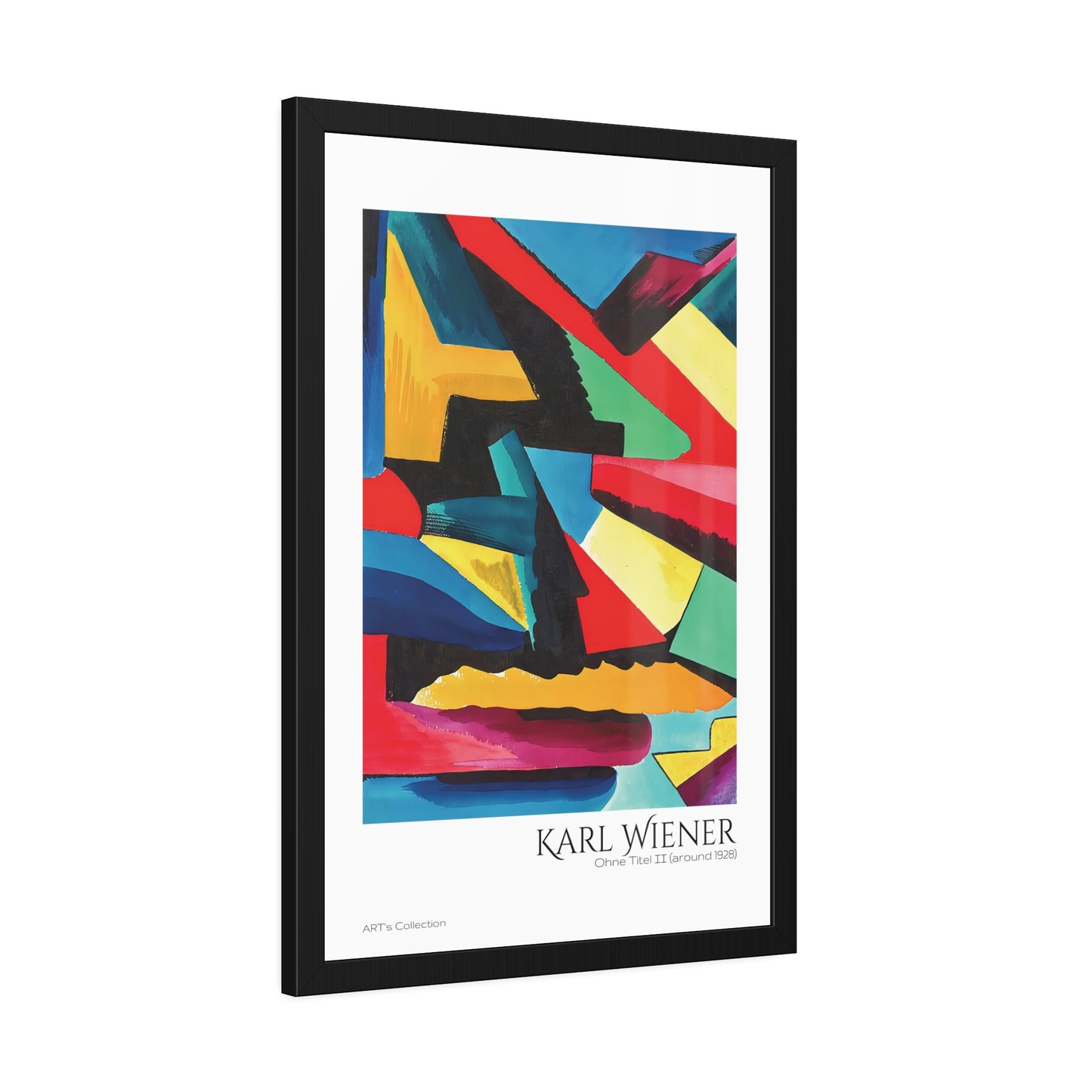 Ohne Titel II (around 1928) by Karl Wiener / Affiche Encadrée série ART's Collection