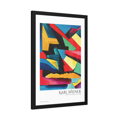 Ohne Titel II (around 1928) by Karl Wiener / Affiche Encadrée série ART's Collection