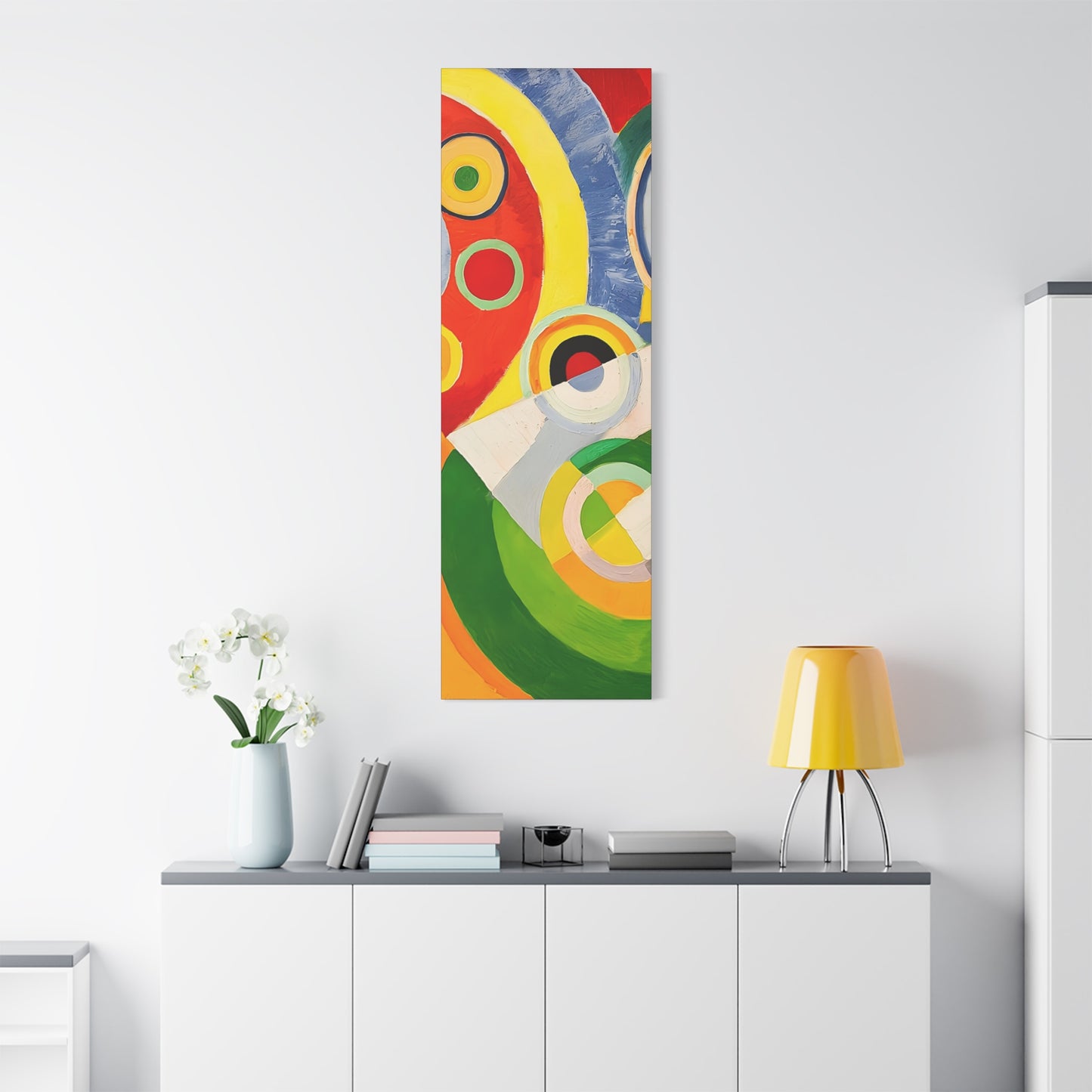 Rythme, Joie de vivre (1930) by Robert Delaunay / Reproduction Fine Art sur Toile / Large Epaisseur 3.2 cm - 1.25 inch