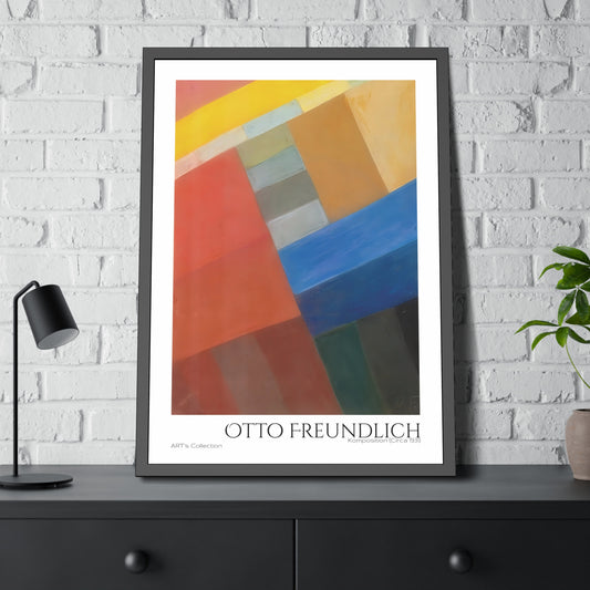Komposition (Circa 1931) by Otto Freundlich  / Affiche Encadrée série ART's Collection