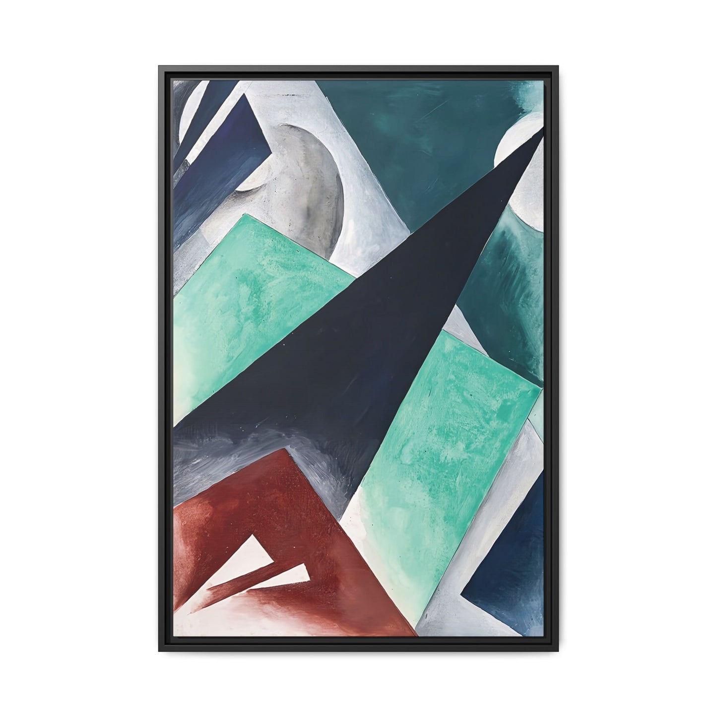 Painterly Architectonic (1918) by Lyubov Popova / Toile encadrée sur caisse américaine