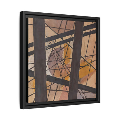 Raum-Kraft Komposition (1921-22) by Lyubov Popova / Toile encadrée sur caisse américaine