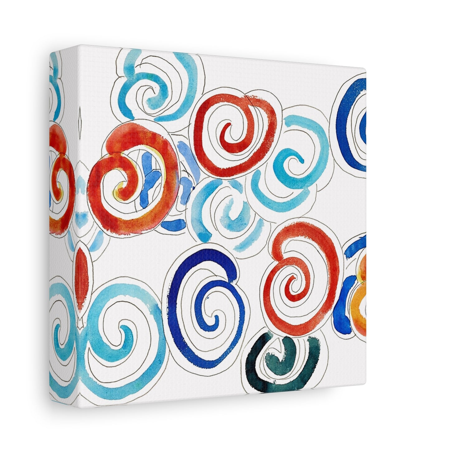 Escargots (1953) by Henri Matisse / Reproduction Fine Art sur Toile / Flanc Large Epaisseur 3.2 cm - 1.25 inch