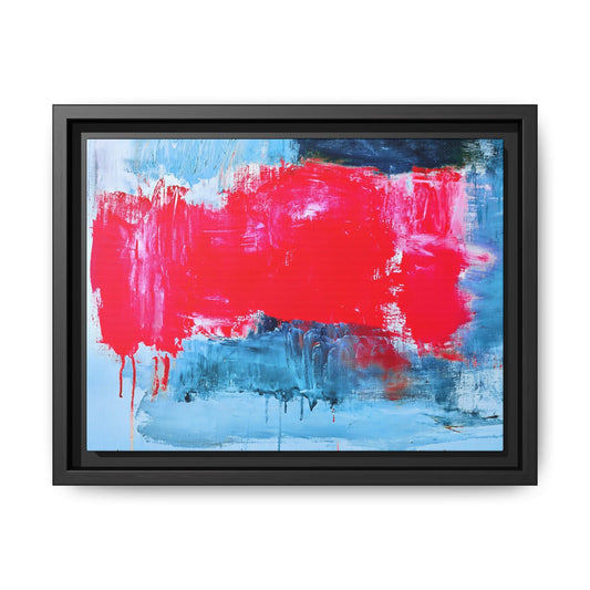 Tableau Beaux Arts Dark Cloud "Série Sign Collections" / Toile encadrée sur caisse américaine