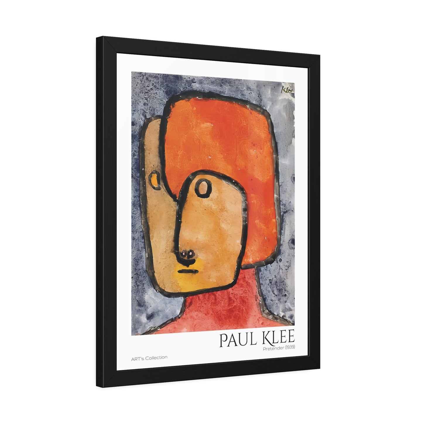 Pretender (1939)  by Paul Klee / Affiche Encadrée série ART's Collection