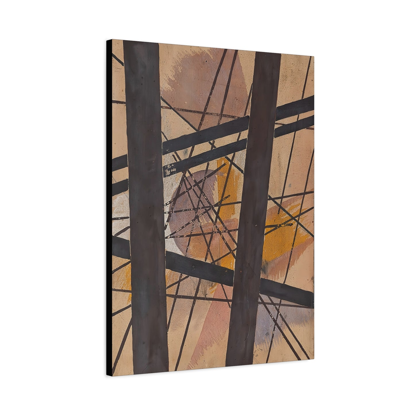 Raum-Kraft Komposition (1921-22) by Lyubov Popova  / Reproduction Fine Art sur Toile /  Epaisseur 3.2 cm - 1.25 inch