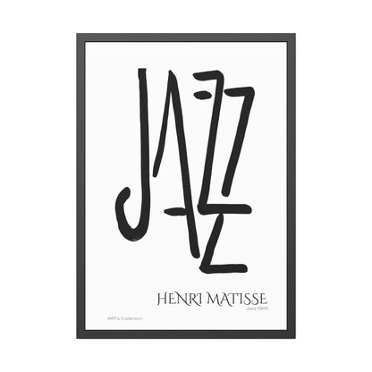 Jazz (1947) by Henri Matisse / Affiche Encadrée série ART's Collection