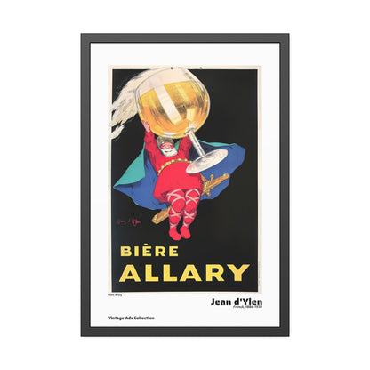 Biere Allary by Jean d'Ylen / Affiche Encadrée Série Vintage Ads Collection