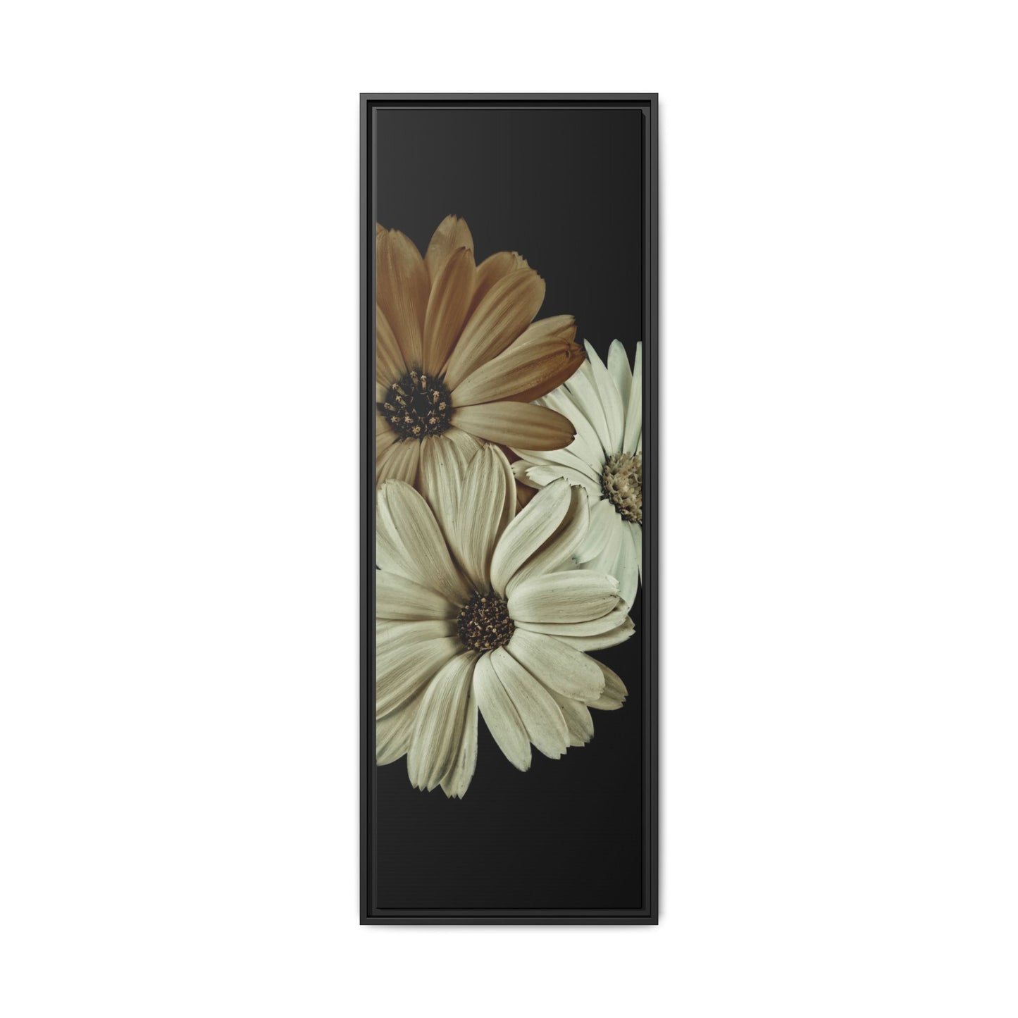 Collection Signature "FLORAL Numéro 3" sur Toile encadrée avec caisse américaine