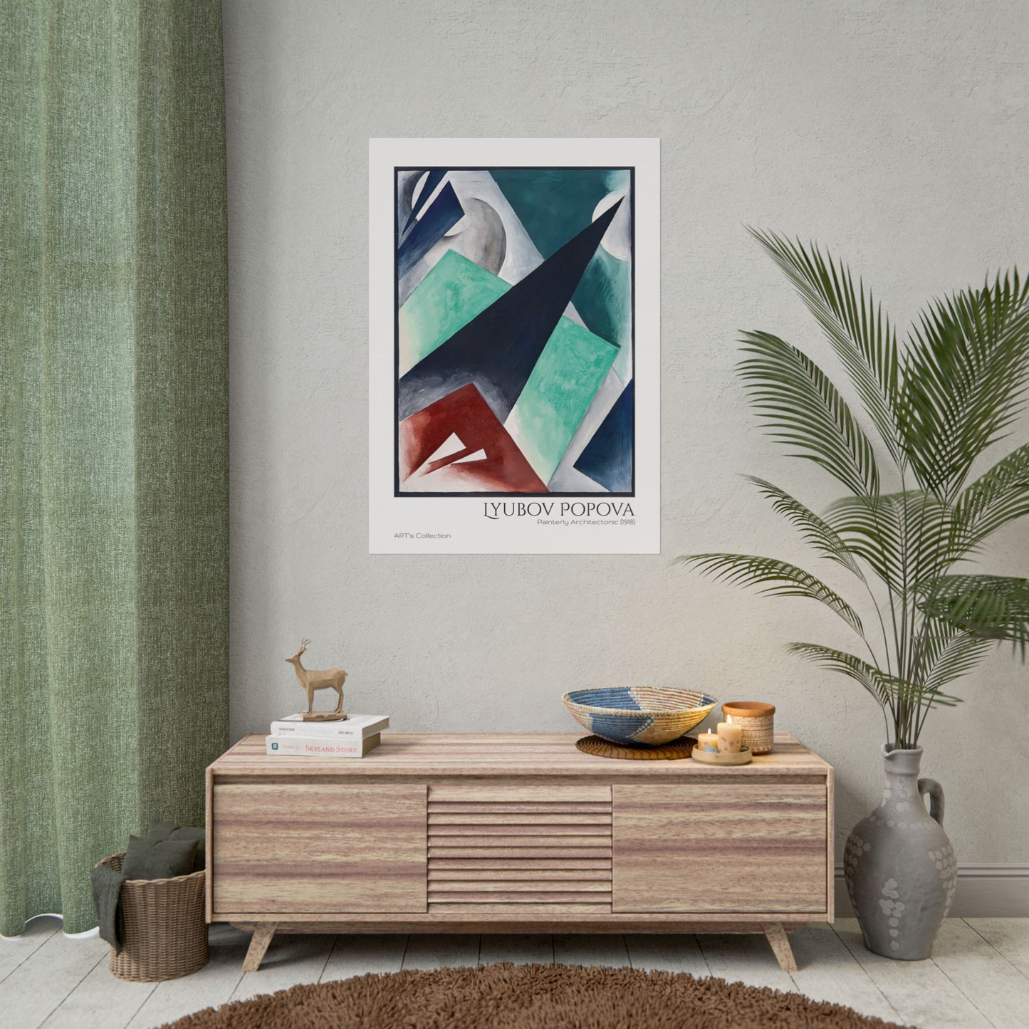 Painterly Architectonic (1918) by Lyubov Popova / Affiche imprimée - Série ART's Collection