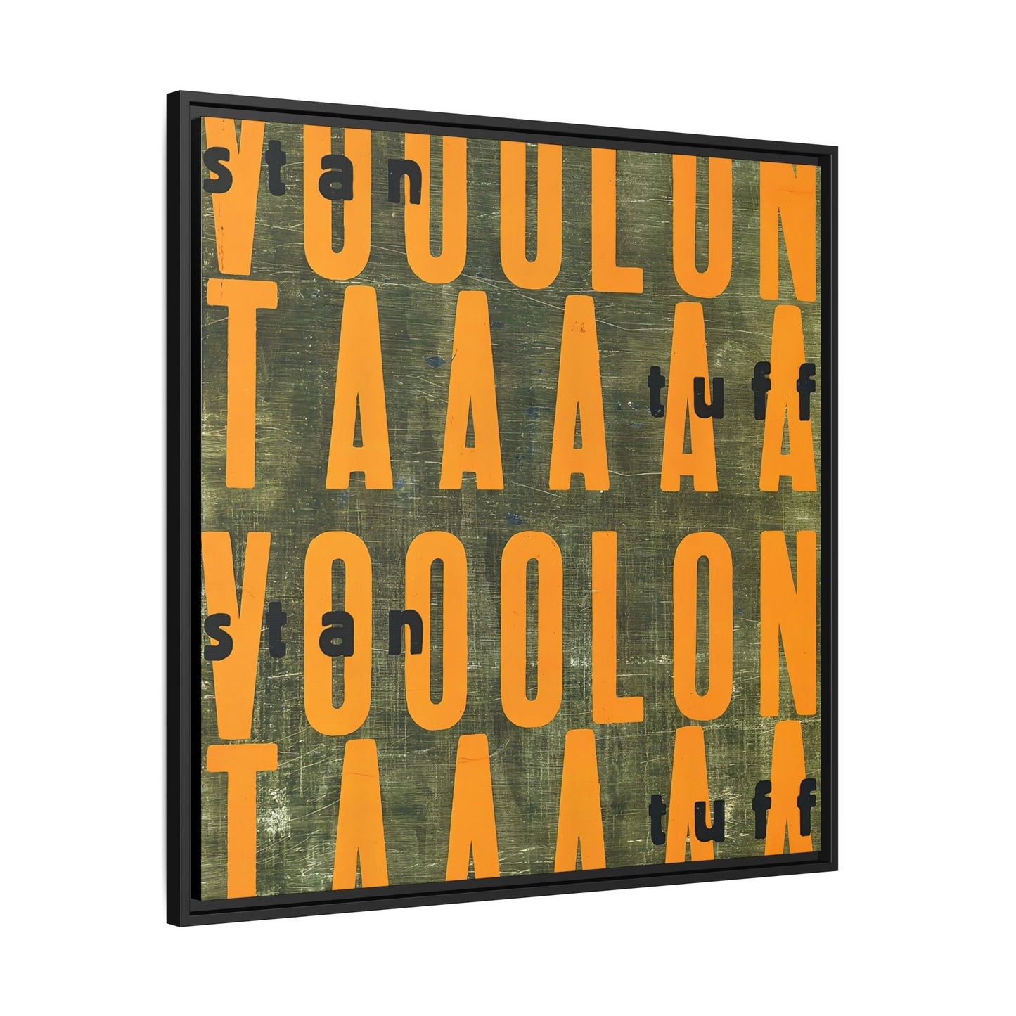 Parole in liberta - futuriste olfattive tattili-termiche Pl. 10 (1932) by Filippo Tommaso / Toile encadrée sur caisse américaine