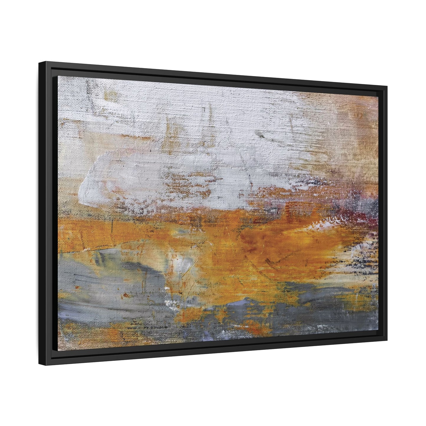 Tableau Naturel Ushuaïa "Série Sign Collections" / Toile encadrée sur caisse américaine