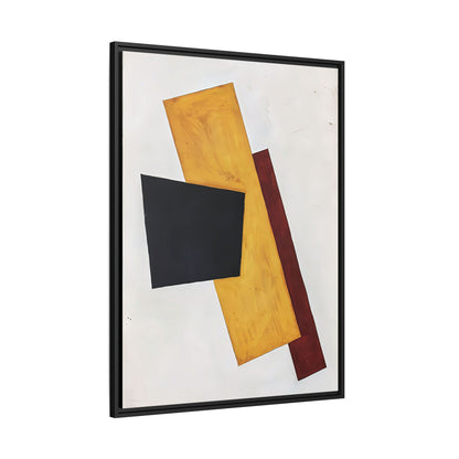 Composition (1917) by Lyubov Popova / Toile encadrée sur caisse américaine