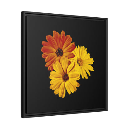 Collection Signature "FLORAL Numéro 4" sur Toile encadrée avec caisse américaine