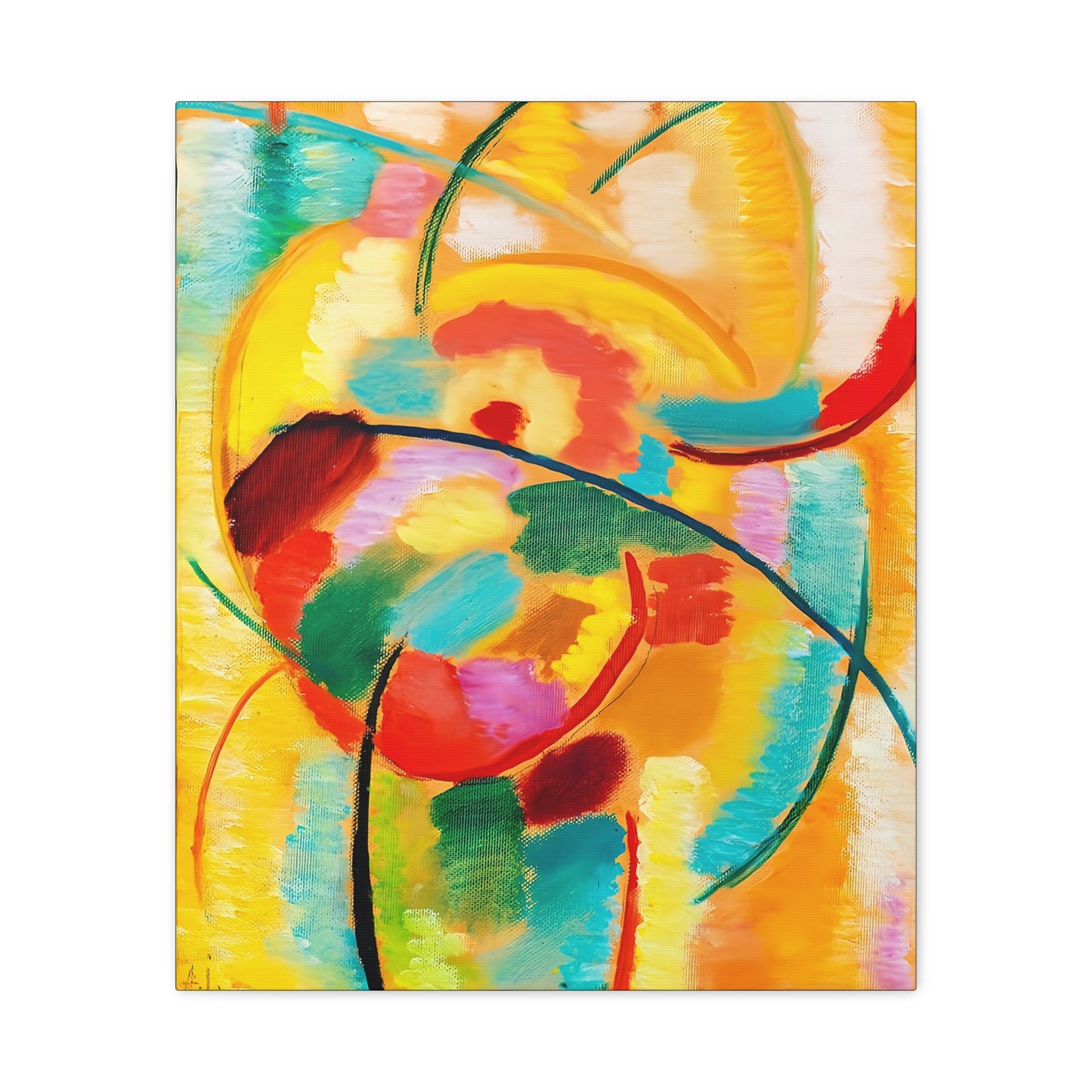 Stillleben (1917) by Alexej von Jawlensky / Reproduction Fine Art sur Toile /  Epaisseur 3.2 cm - 1.25 inch