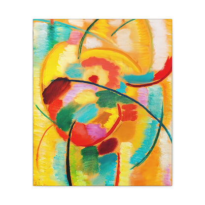 Stillleben (1917) by Alexej von Jawlensky / Reproduction Fine Art sur Toile /  Epaisseur 3.2 cm - 1.25 inch