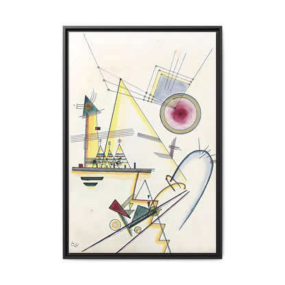 Wassily Kandinsky / Delicate Soul (1925) / Toile encadrée sur caisse américaine