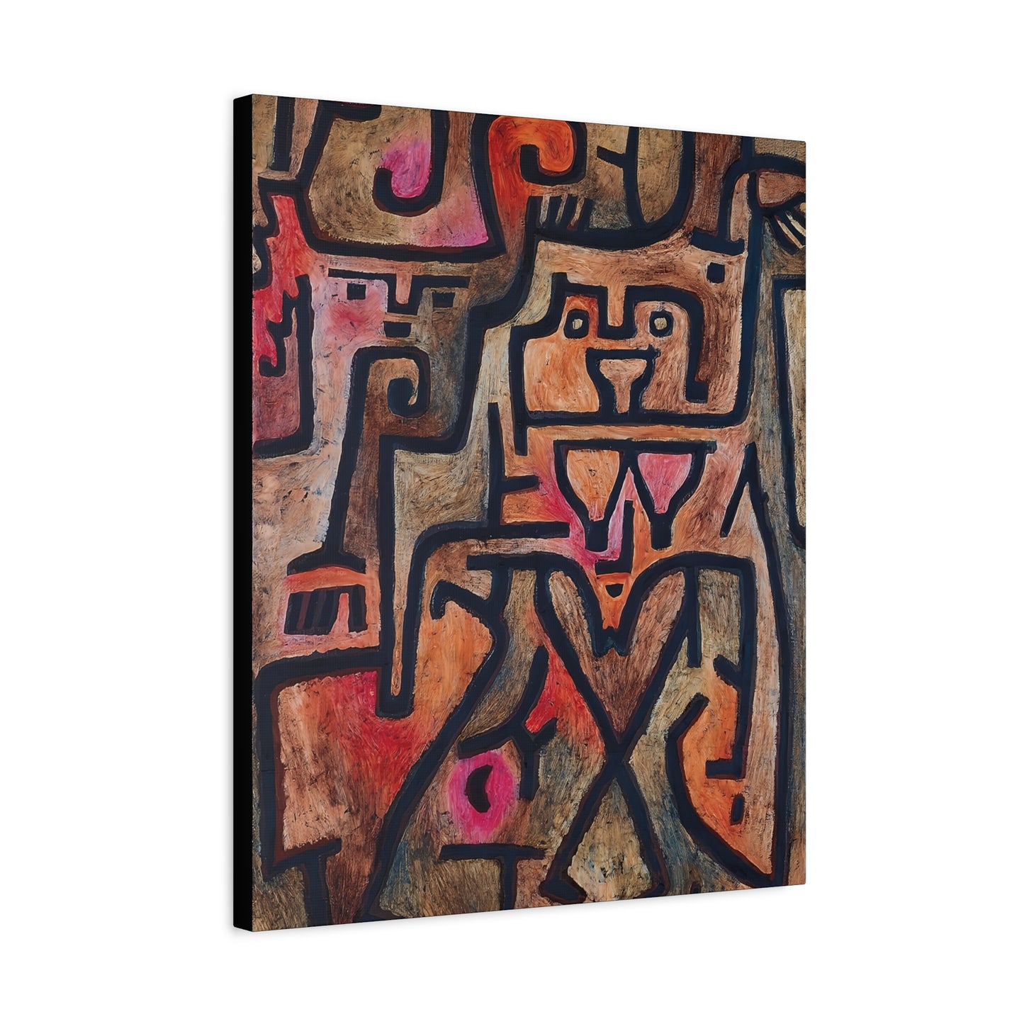 Forest Witches (1938) by Paul Klee / Reproduction Fine Art sur Toile / Epaisseur 3,2cm - 1'25 po