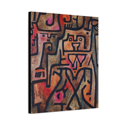 Forest Witches (1938) by Paul Klee / Reproduction Fine Art sur Toile / Epaisseur 3,2cm - 1'25 po