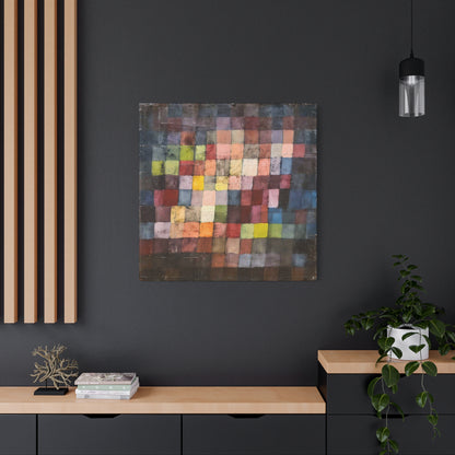 Ancient Sound (1925) by Paul Klee / Reproduction Fine Art sur Toile / Large Epaisseur 3.2 cm - 1.25 inch