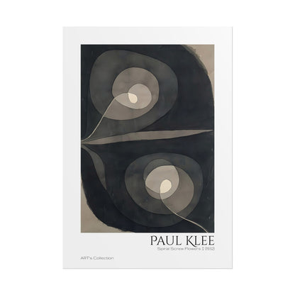 Spiral Screw Flowers I (1932)  by Paul Klee / Affiche imprimée - Série ART's Collection