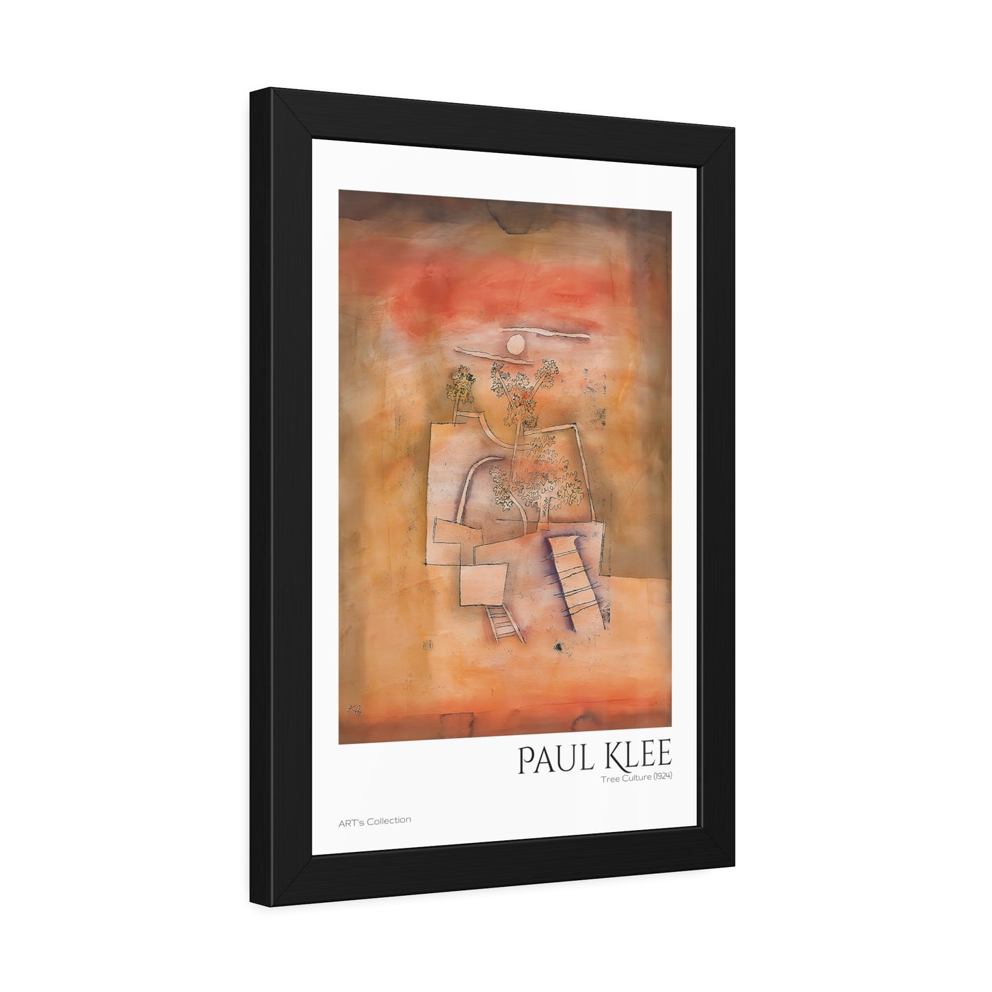 Tree Culture (1924) by Paul Klee / Affiche Encadrée série ART's Collection