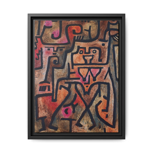 Forest Witches (1938) by Paul Klee / Toile encadrée sur caisse américaine