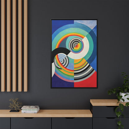 Rythme Numéro 3 (1938)  by Robert Delaunay  / Toile encadrée sur caisse américaine
