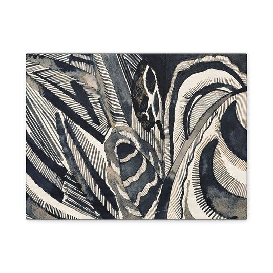Landschaft (1918)  by Otto Freundlich  / Reproduction Fine Art sur Toile / Epaisseur 3.2 cm - 1.25 inch