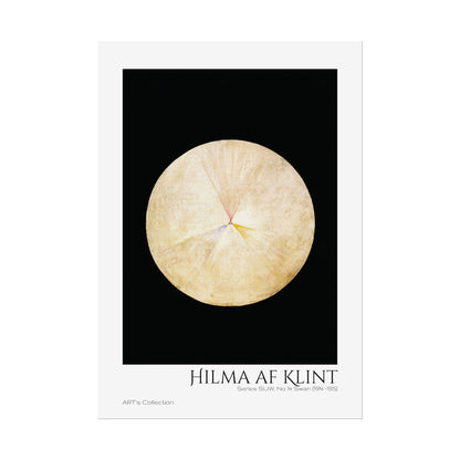 Series SUW, No 14 Swan (1914 -1915) by Hilma af Klint  / Affiche imprimée - Série ART's Collection