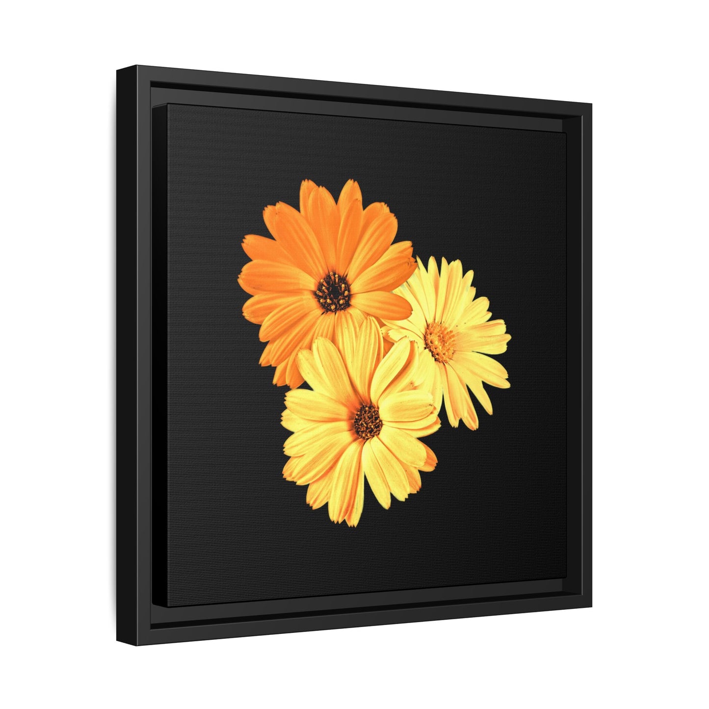 Collection Signature "FLORAL Numéro 8" sur Toile encadrée avec caisse américaine