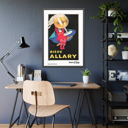 Biere Allary by Jean d'Ylen / Affiche Encadrée Série Vintage Ads Collection