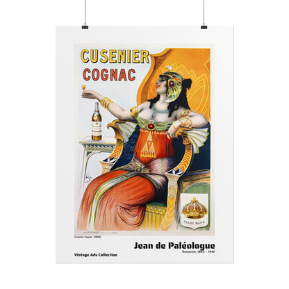 Cusenier Cognac (1898) by Jean de Paléologue / Affiche imprimée - Série Vintage Ads Collection
