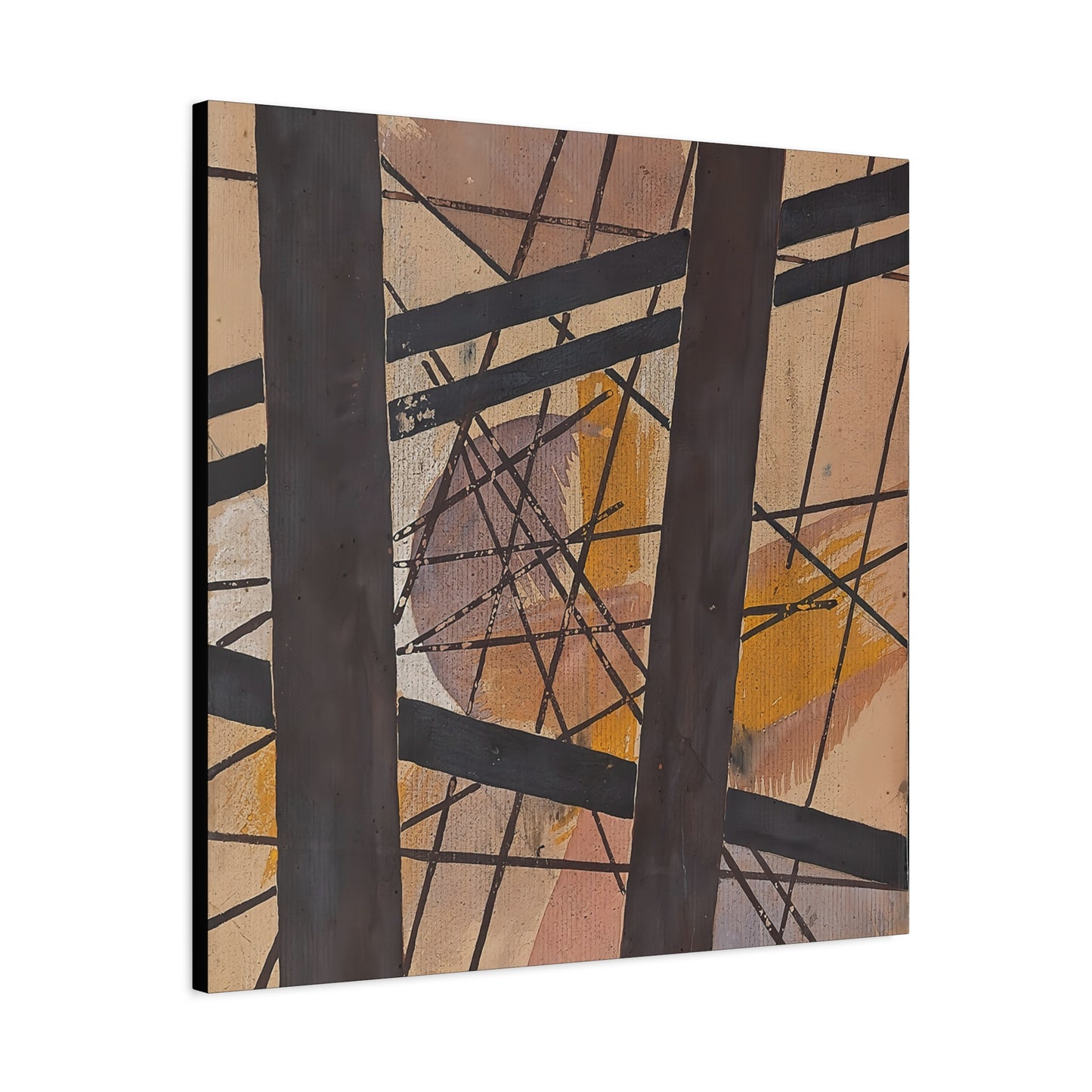 Raum-Kraft Komposition (1921-22) by Lyubov Popova  / Reproduction Fine Art sur Toile /  Epaisseur 3.2 cm - 1.25 inch