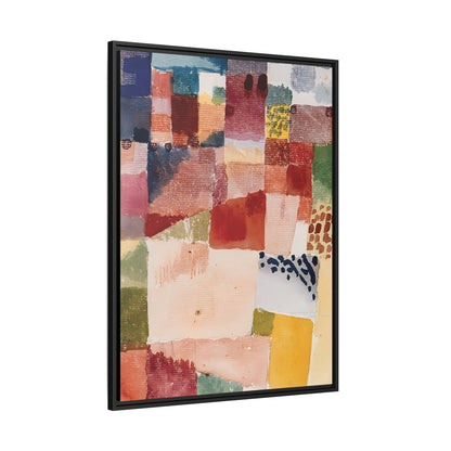 Motif from Hammamet (1914) by Paul Klee / Toile encadrée sur caisse américaine
