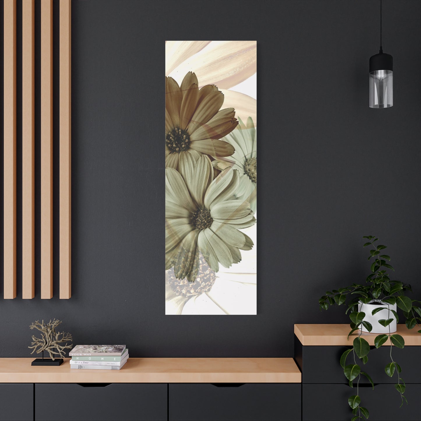 Collection Signature "FLORAL Numéro 12" sur Toile Fine Art sur Toile / Epaisseur 3,2cm - 1'25 po