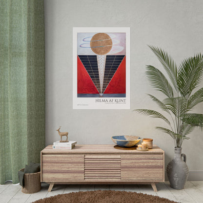 Group X No 2 Altarpiece (1915) by Hilma af Klint  / Affiche imprimée - Série ART's Collection