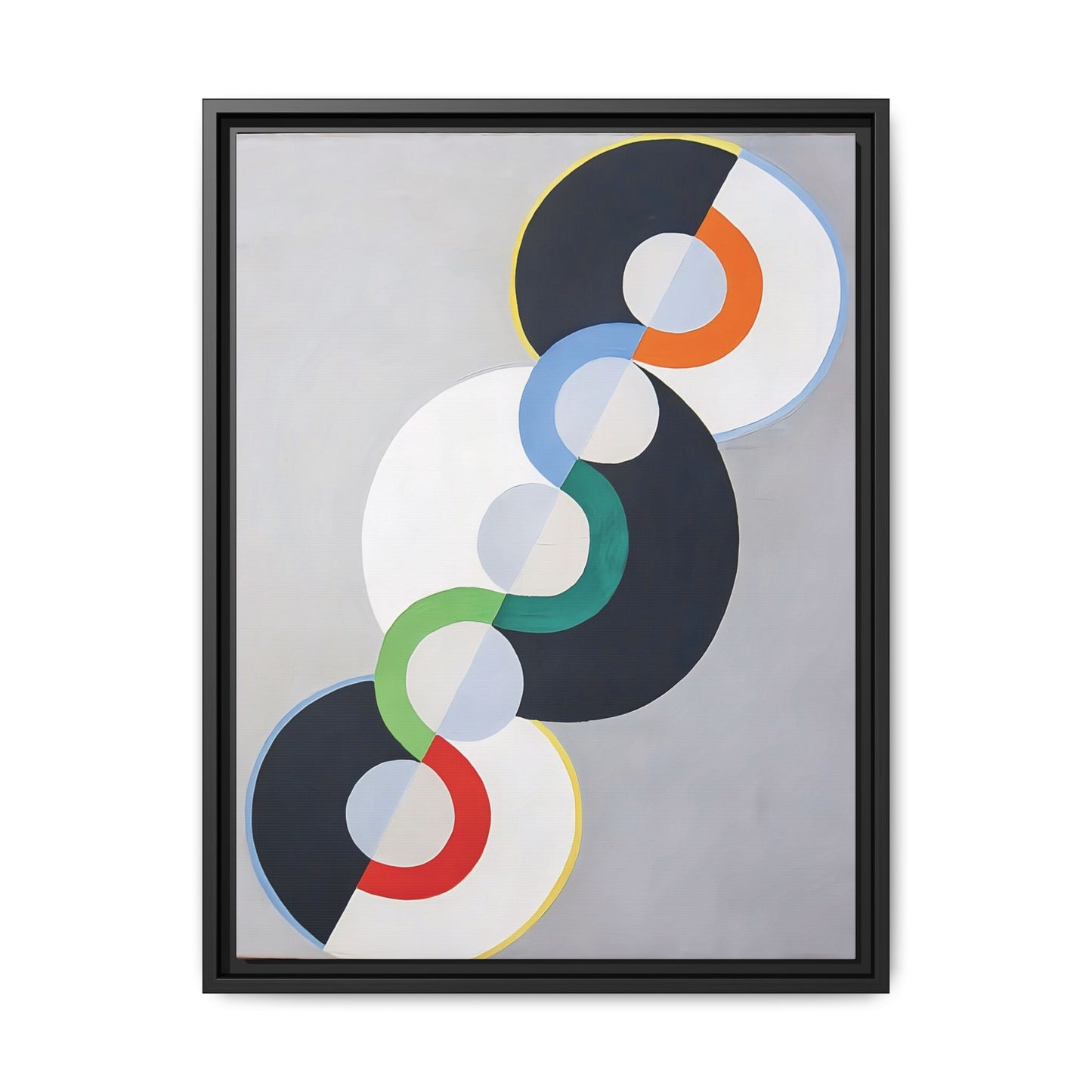 Endless Rhythm by Robert Delaunay  / Toile encadrée sur caisse américaine