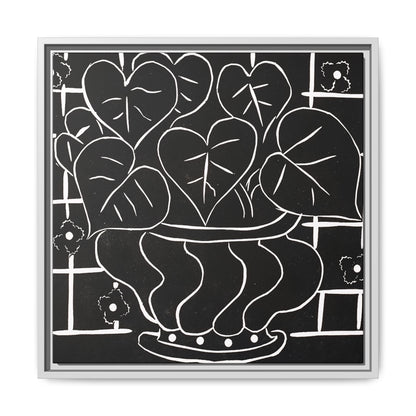 Corbeille de bégonias I (1938) by Henri Matisse / Toile encadrée sur caisse américaine