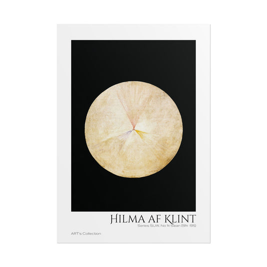 Series SUW, No 14 Swan (1914 -1915) by Hilma af Klint  / Affiche imprimée - Série ART's Collection