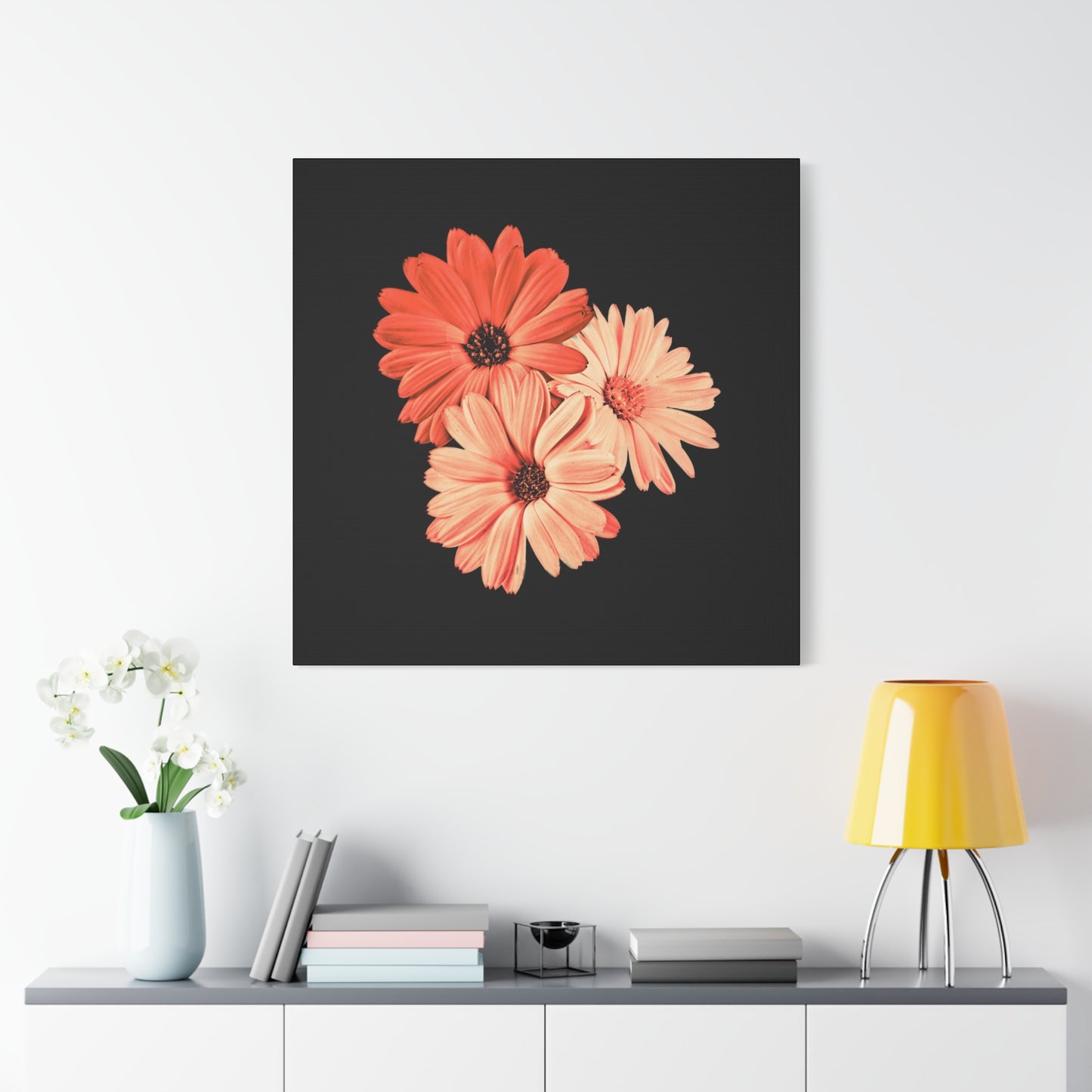 Collection Signature "FLORAL Numéro 6" sur Toile Fine Art sur Toile / Epaisseur 3,2cm - 1'25 po