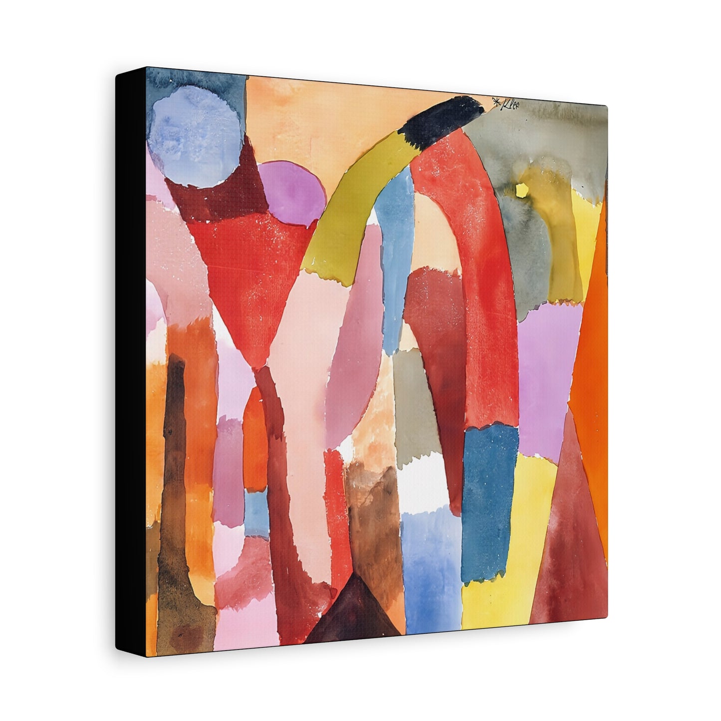 Movement of Vaulted Chambers (1915) by Paul Klee   / Reproduction Fine Art sur Toile / Epaisseur 3,2cm - 1'25 po