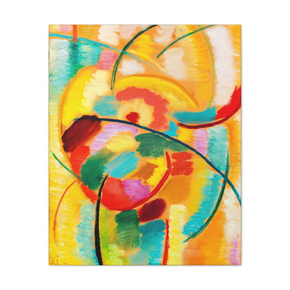 Stillleben (1917) by Alexej von Jawlensky / Reproduction Fine Art sur Toile /  Epaisseur 3.2 cm - 1.25 inch