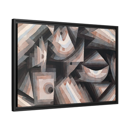 Crystal gradation (1922) by Paul Klee / Toile encadrée sur caisse américaine