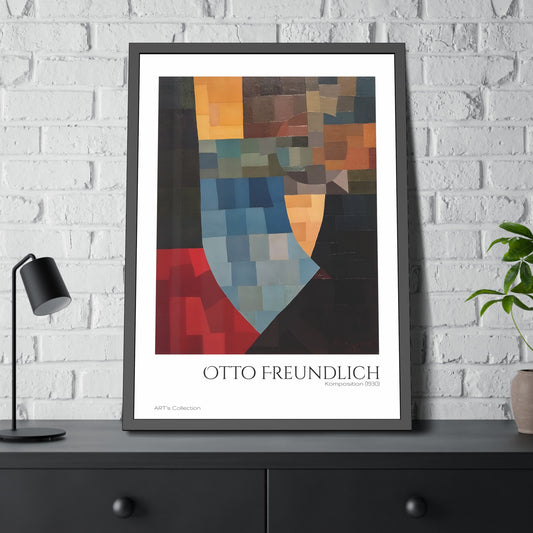 Komposition (1930) by Otto Freundlich  / Affiche Encadrée série ART's Collection