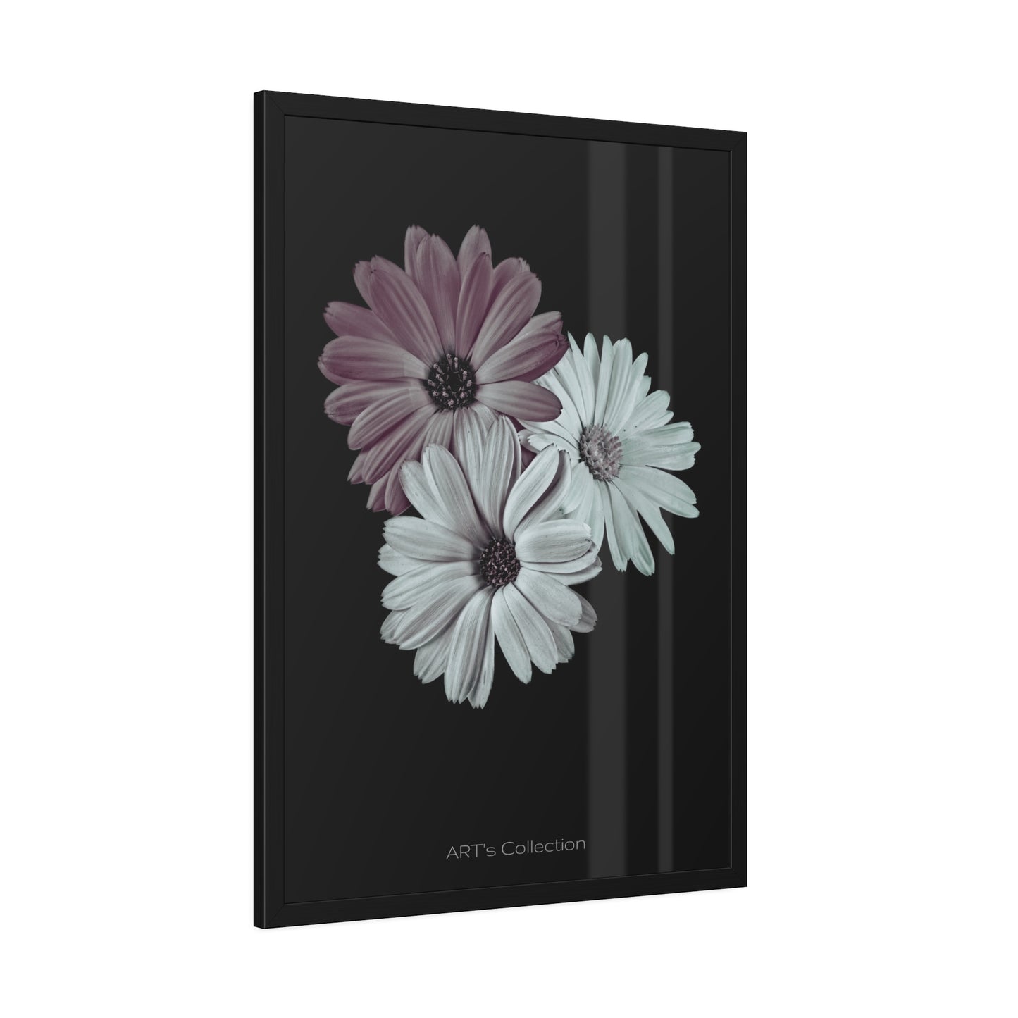 Collection Signature "FLORAL Numéro 5" sur Affiche Encadrée série ART's Collection