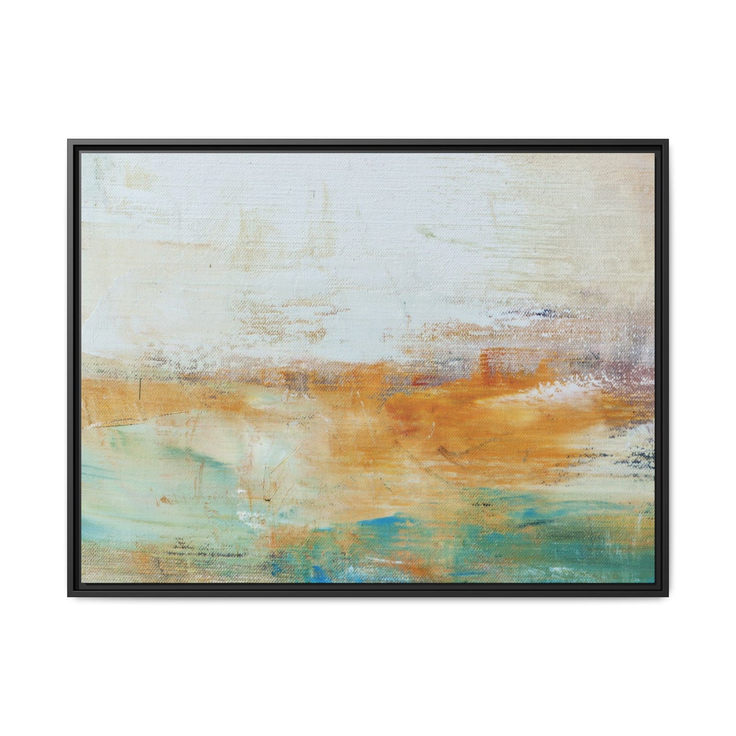 Tableau Naturel Océan "Série Sign Collections" / Toile encadrée sur caisse américaine