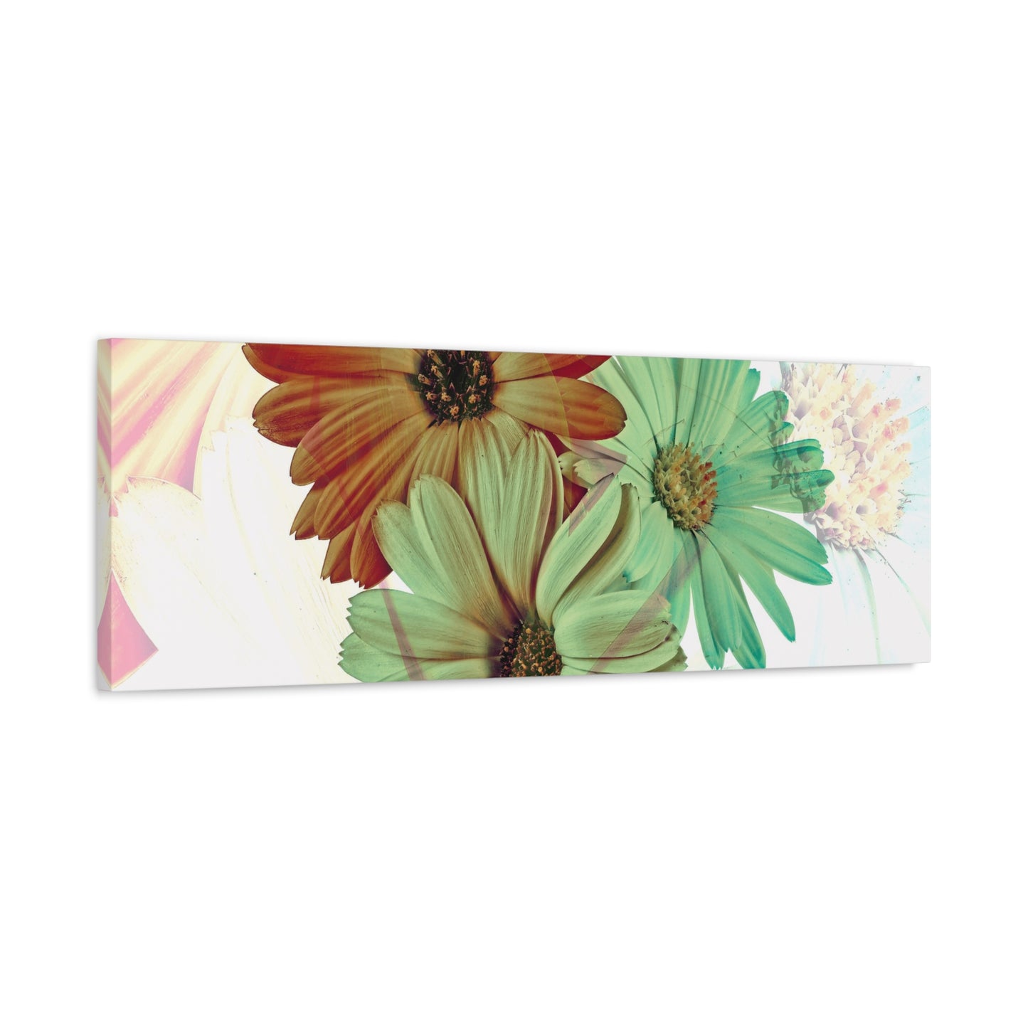 Collection Signature "FLORAL Numéro 14" sur Toile Fine Art sur Toile / Epaisseur 3,2cm - 1'25 po